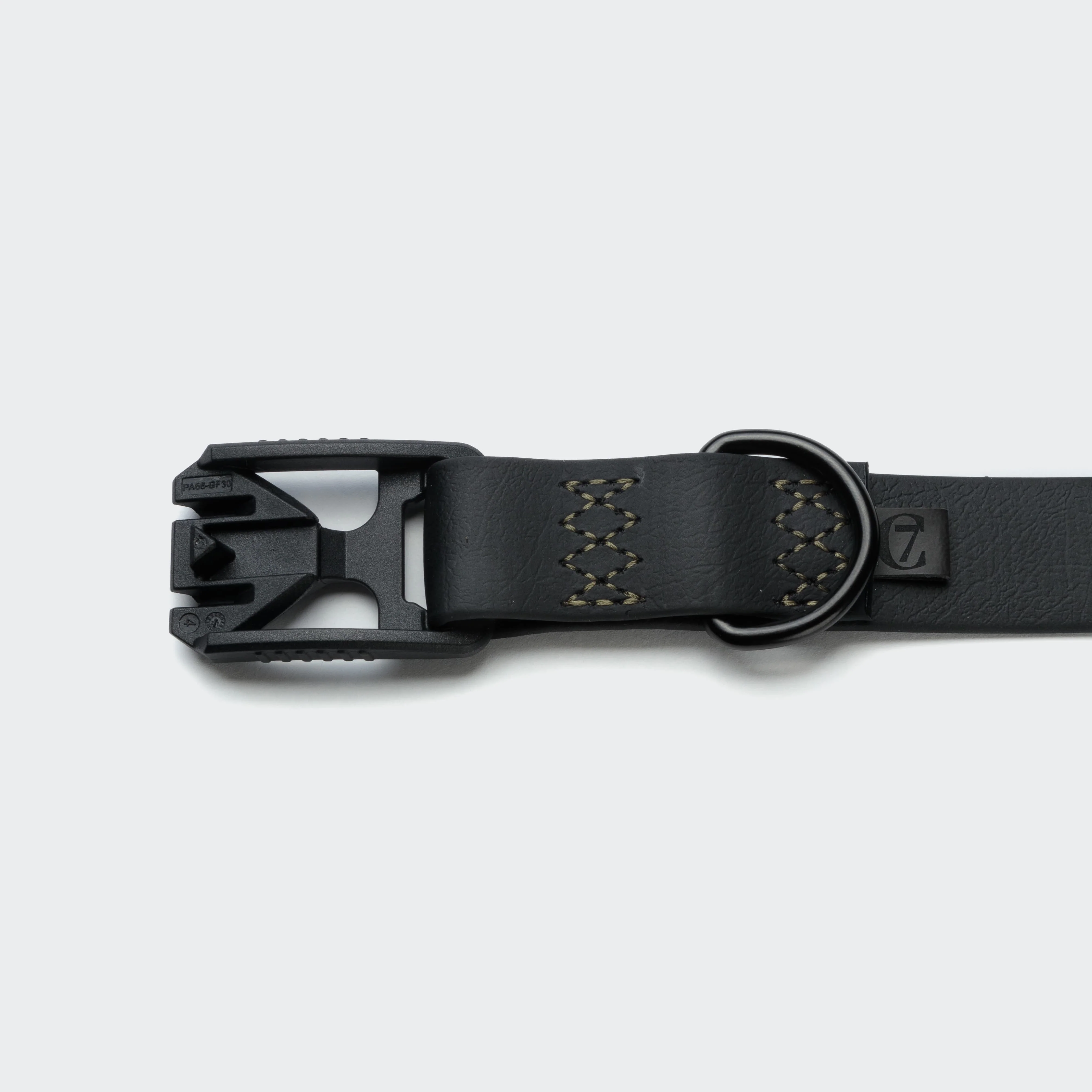 Hundehalsband BioThane Ipanema Black-Olive - Image 4