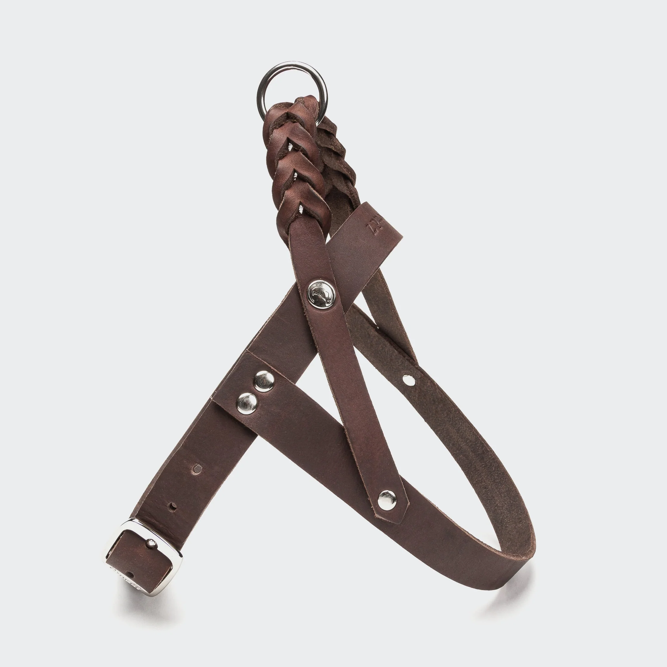 Norwegergeschirr Central Park Saddle Brown Silver - Image 4
