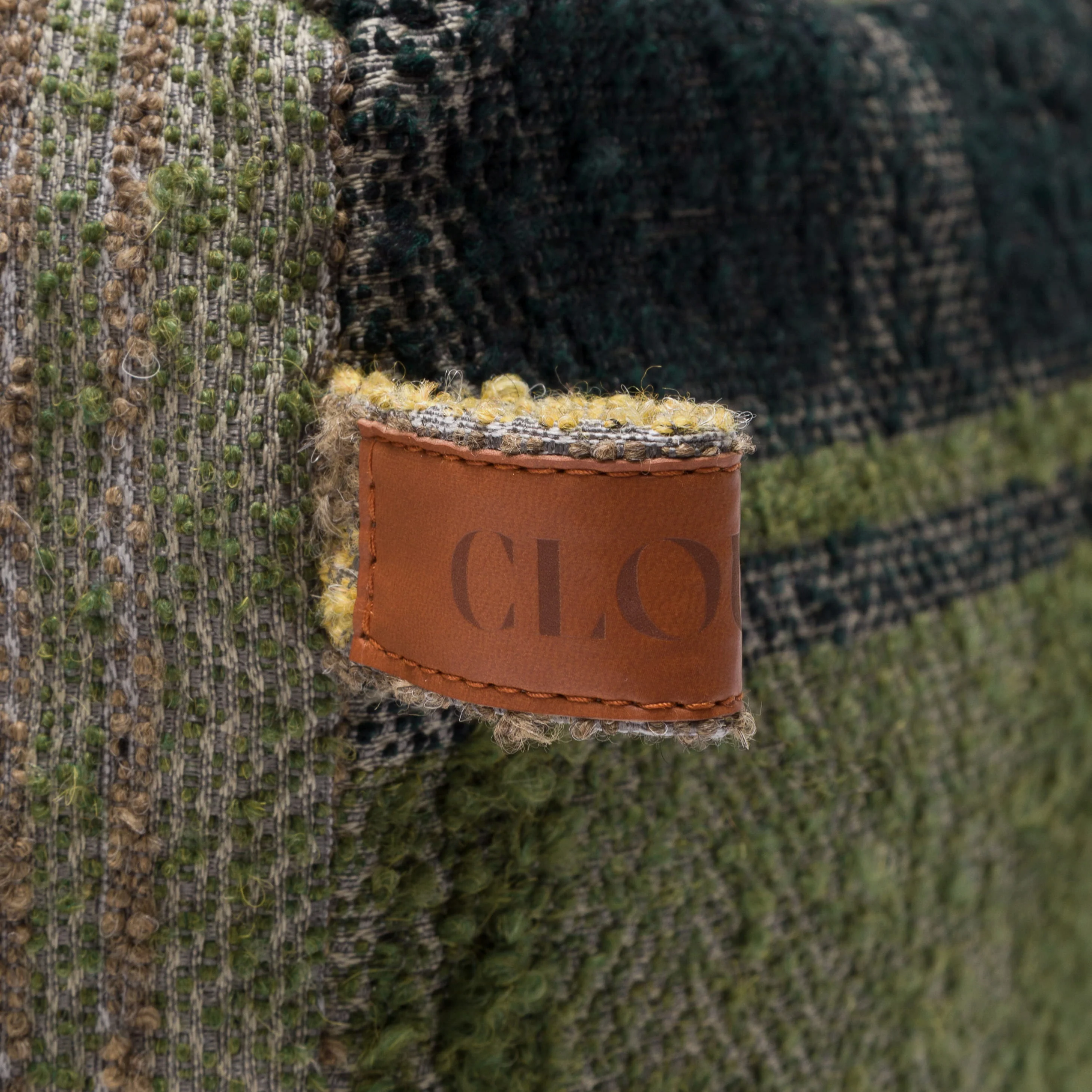 Hundebett Cube Tartan Green - Image 6