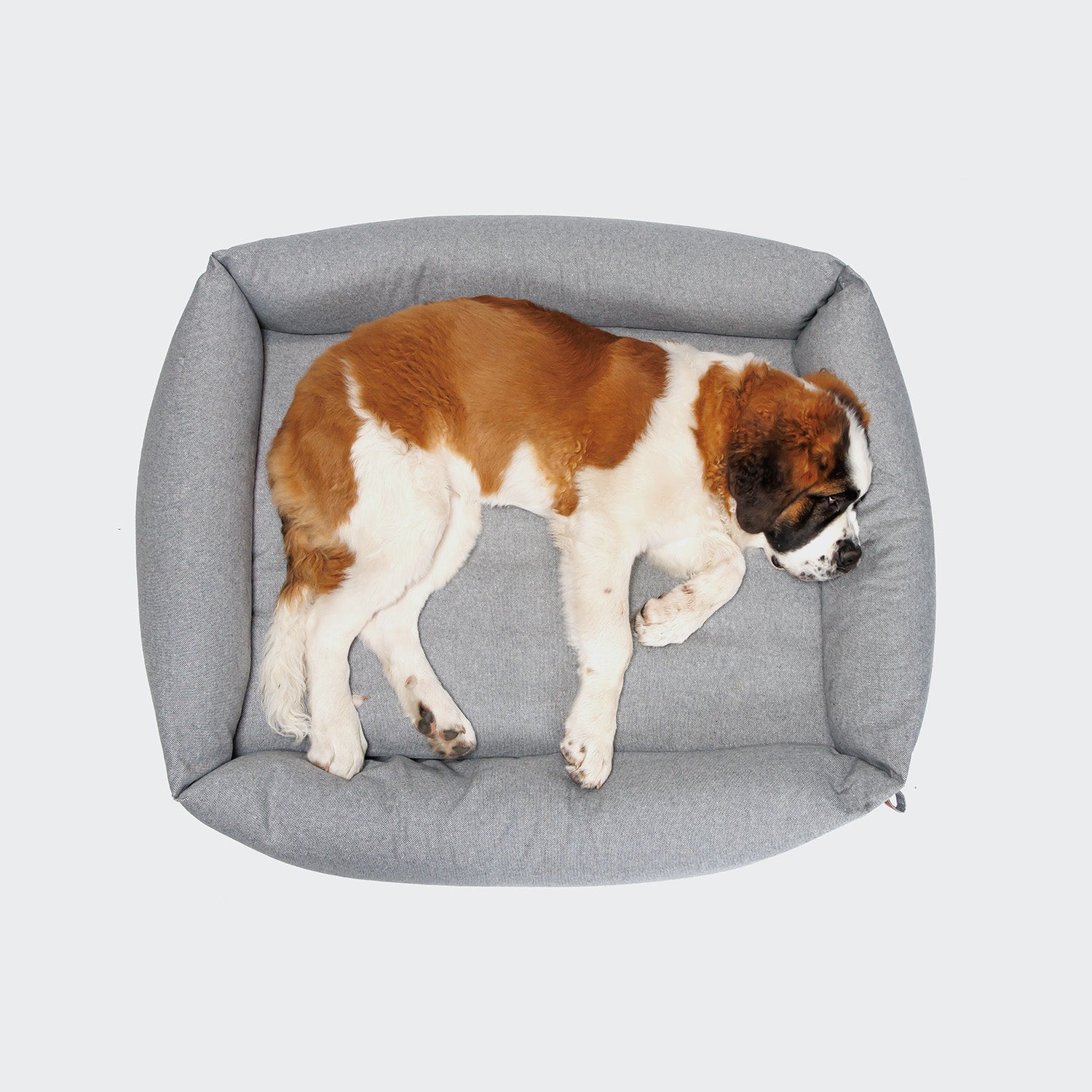 Hundebett Sleepy Deluxe Tweed Grey - Image 4