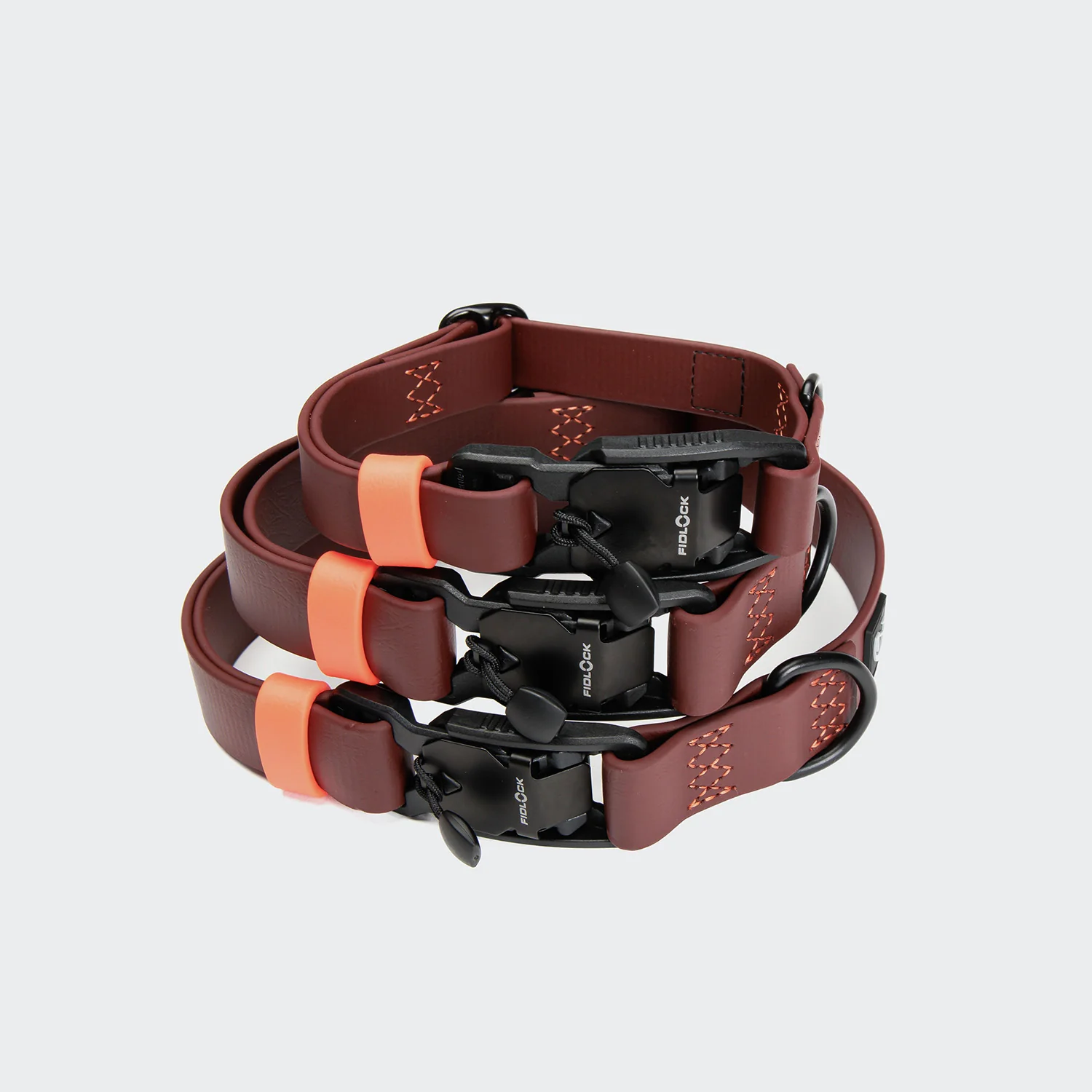 Hundehalsband BioThane Ipanema Dark Aubergine - Image 3