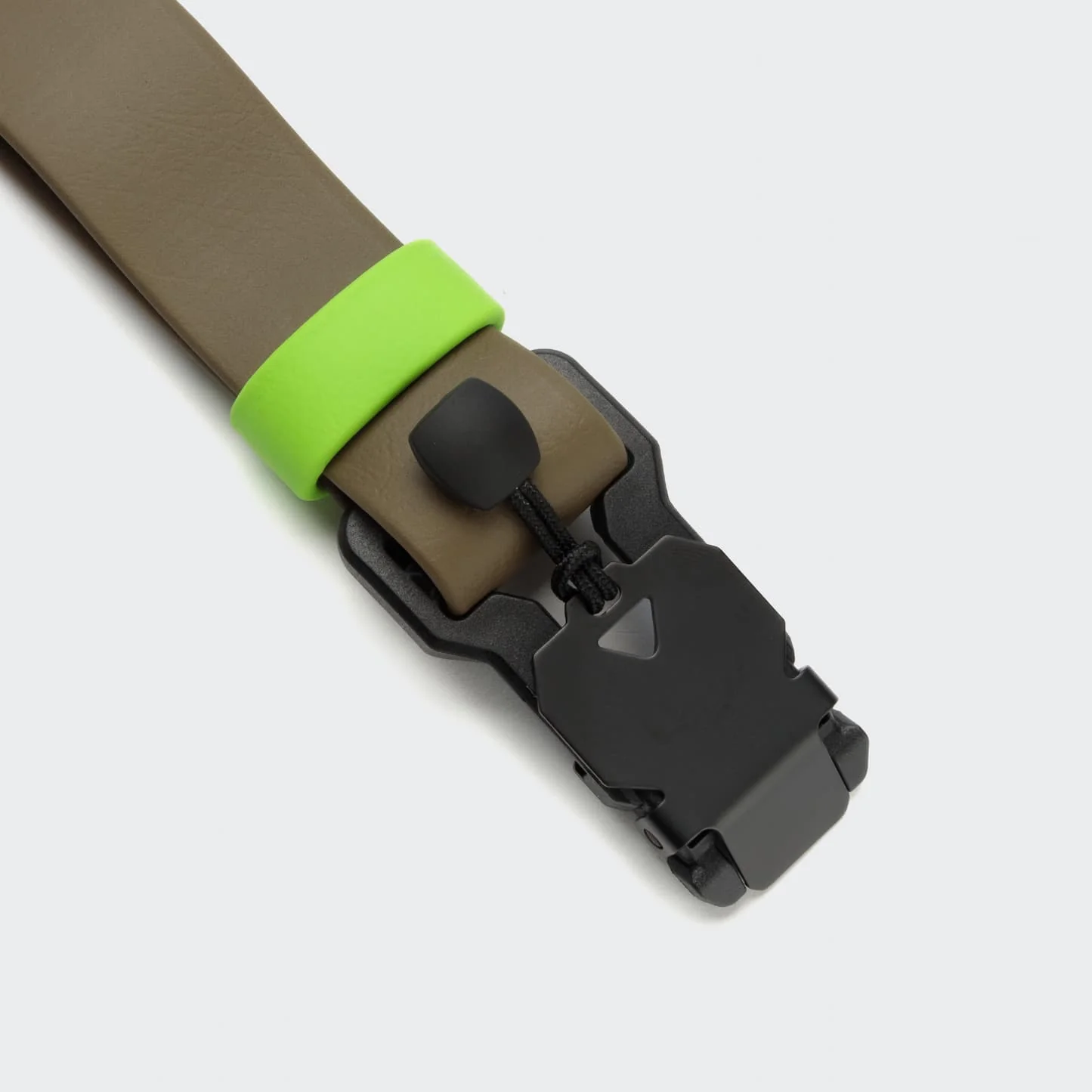 Hundehalsband BioThane Ipanema Olive-Neon Green - Image 3