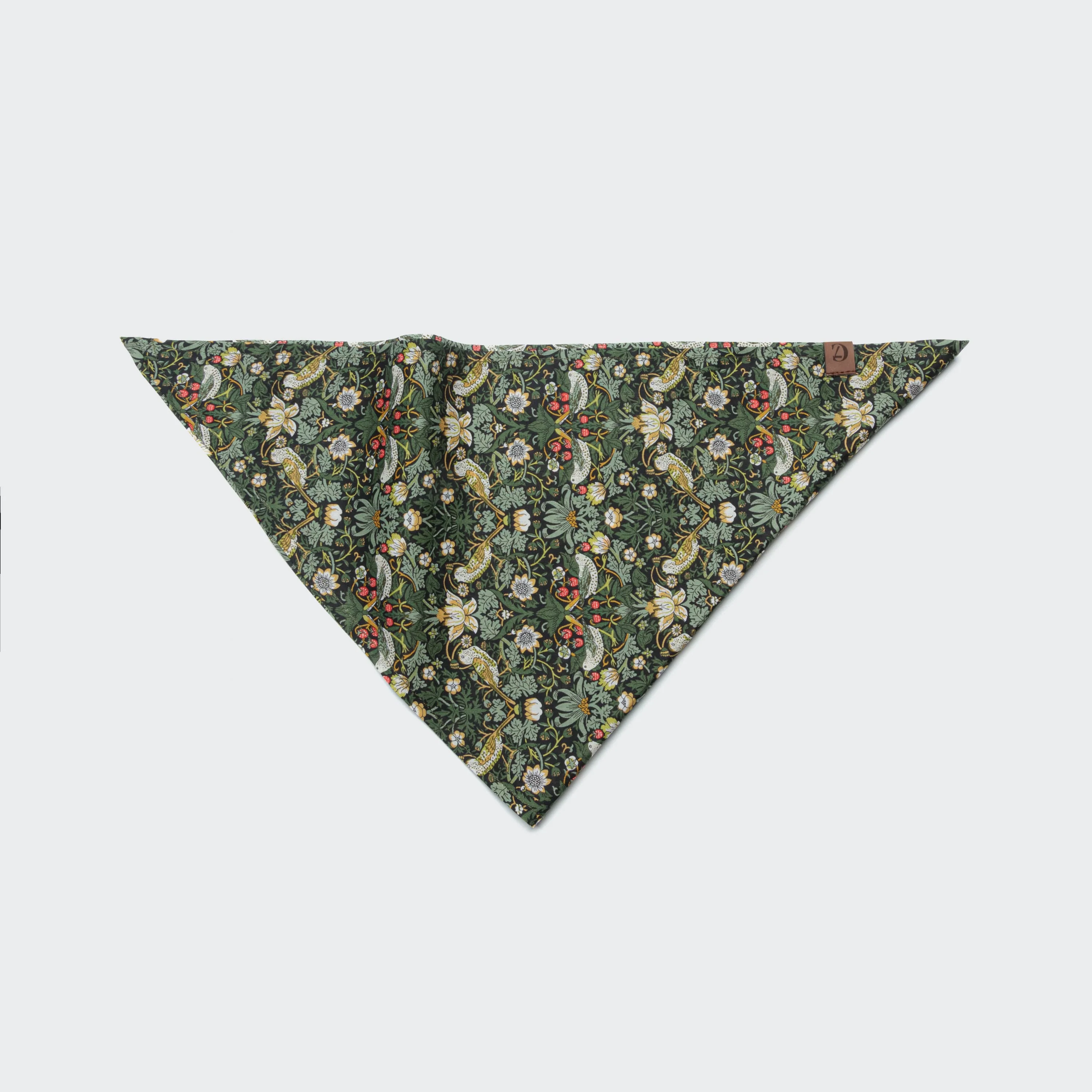 Hundehalstuch Bandana Strawberry Thief - Image 3