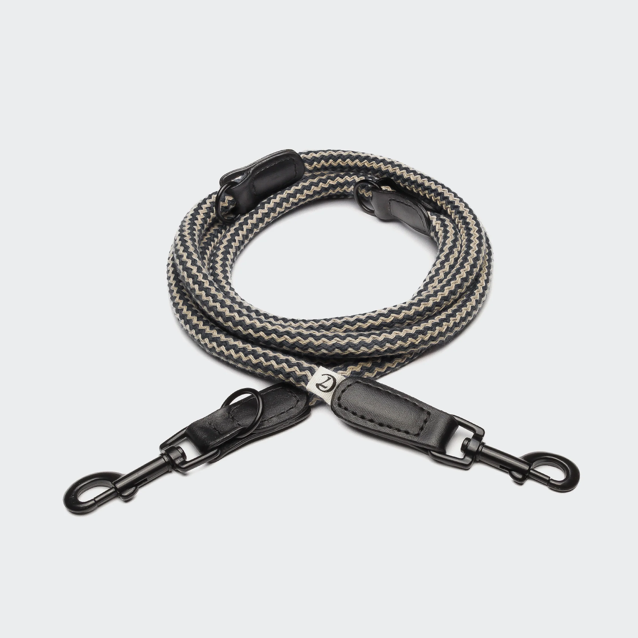 Hundeleine Mauerpark Zigzag Black