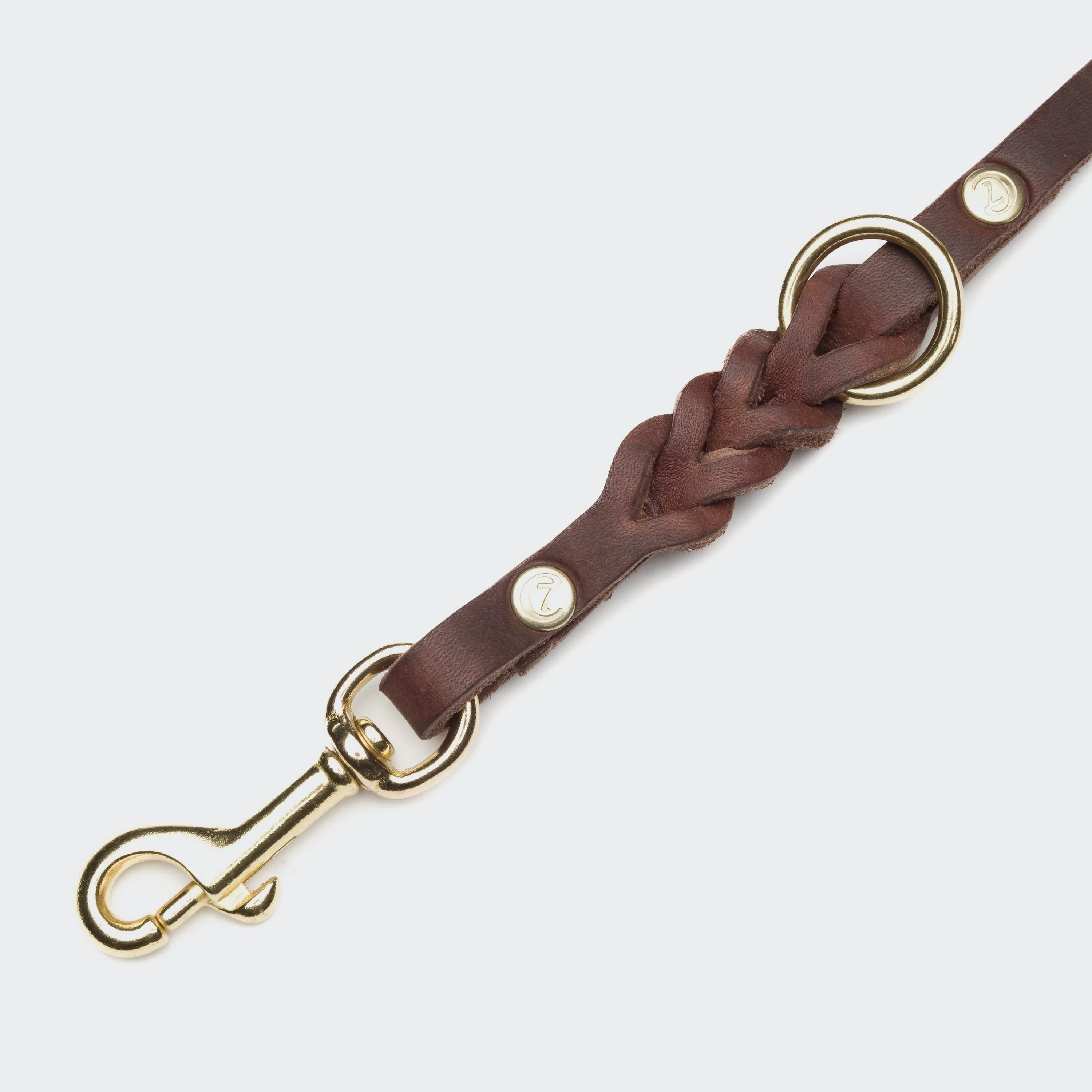 Hundeleine Riverside Park Saddle Brown Gold - Image 4