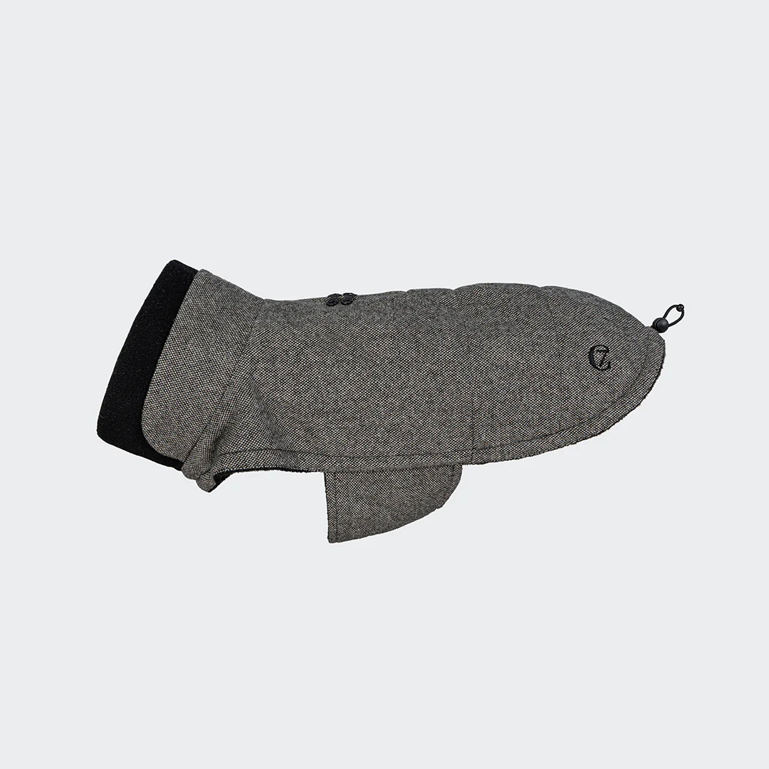 Hundemantel Fr. Bulldogge Brooklyn Tweed Black