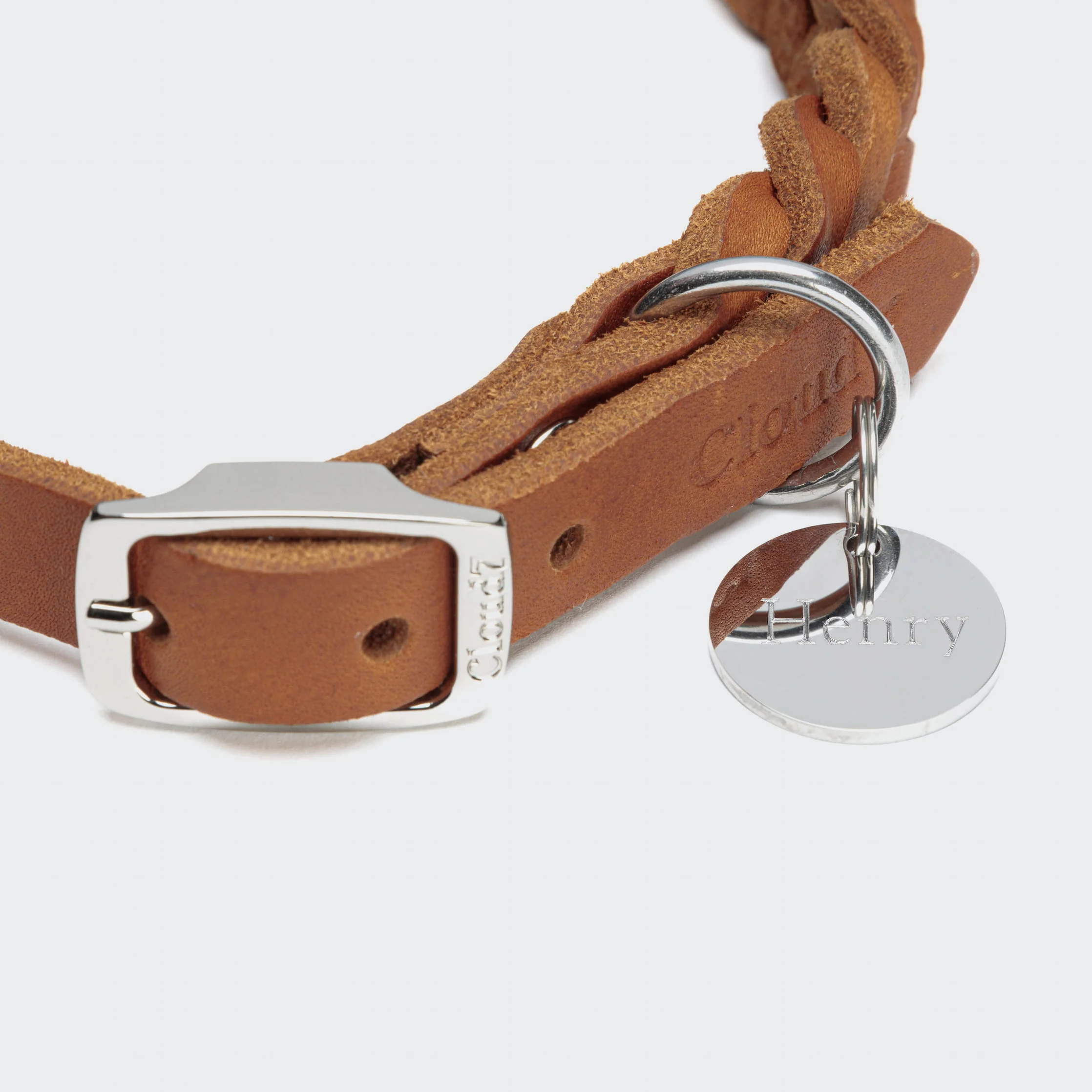 Hundemarke mit Gravur Silber (einseitig) - Image 3