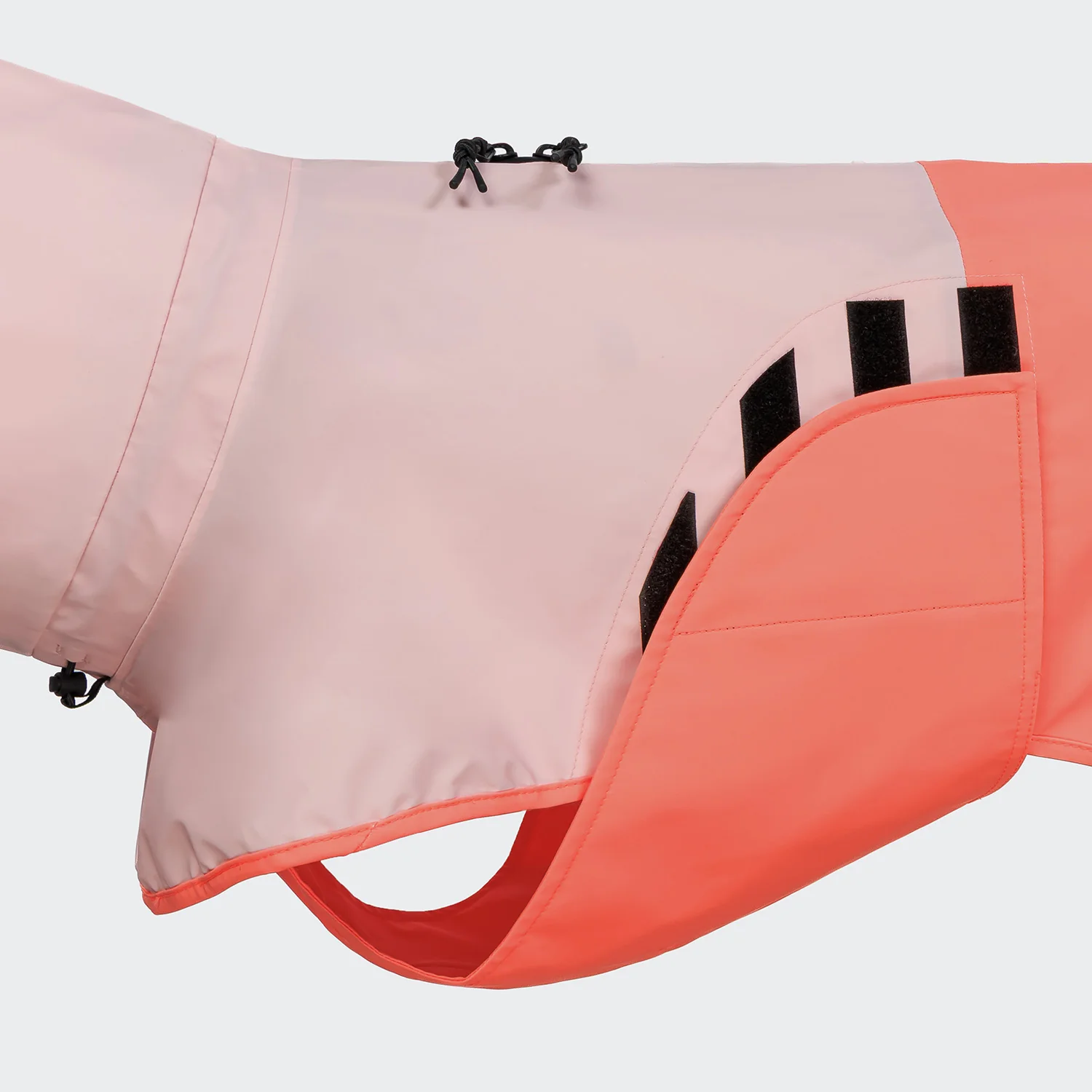 Hunderegenmantel AKTIV Peach/Neon Pink - Image 4