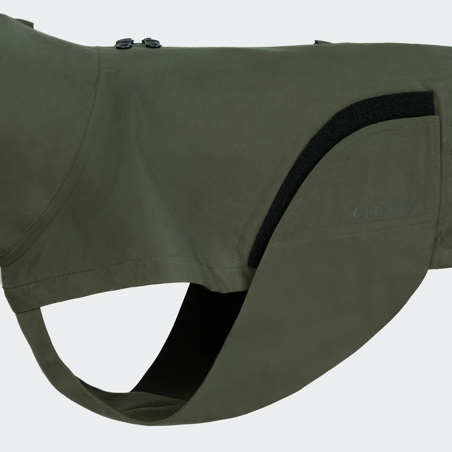 Hunderegenmantel Dublin 2.0 Dark Olive - Image 3