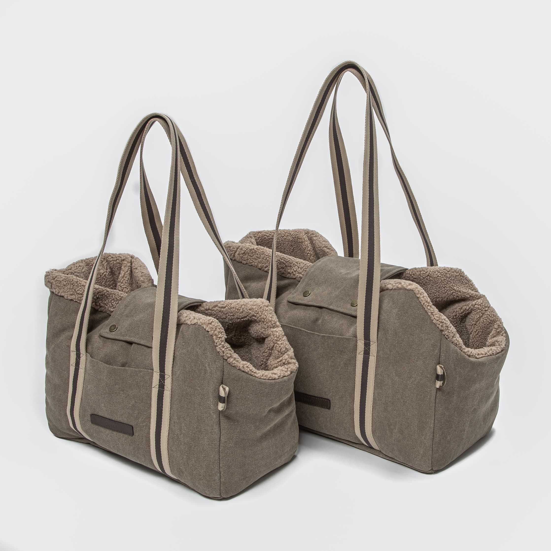 Hundetasche Lucca Canvas Sand - Image 3