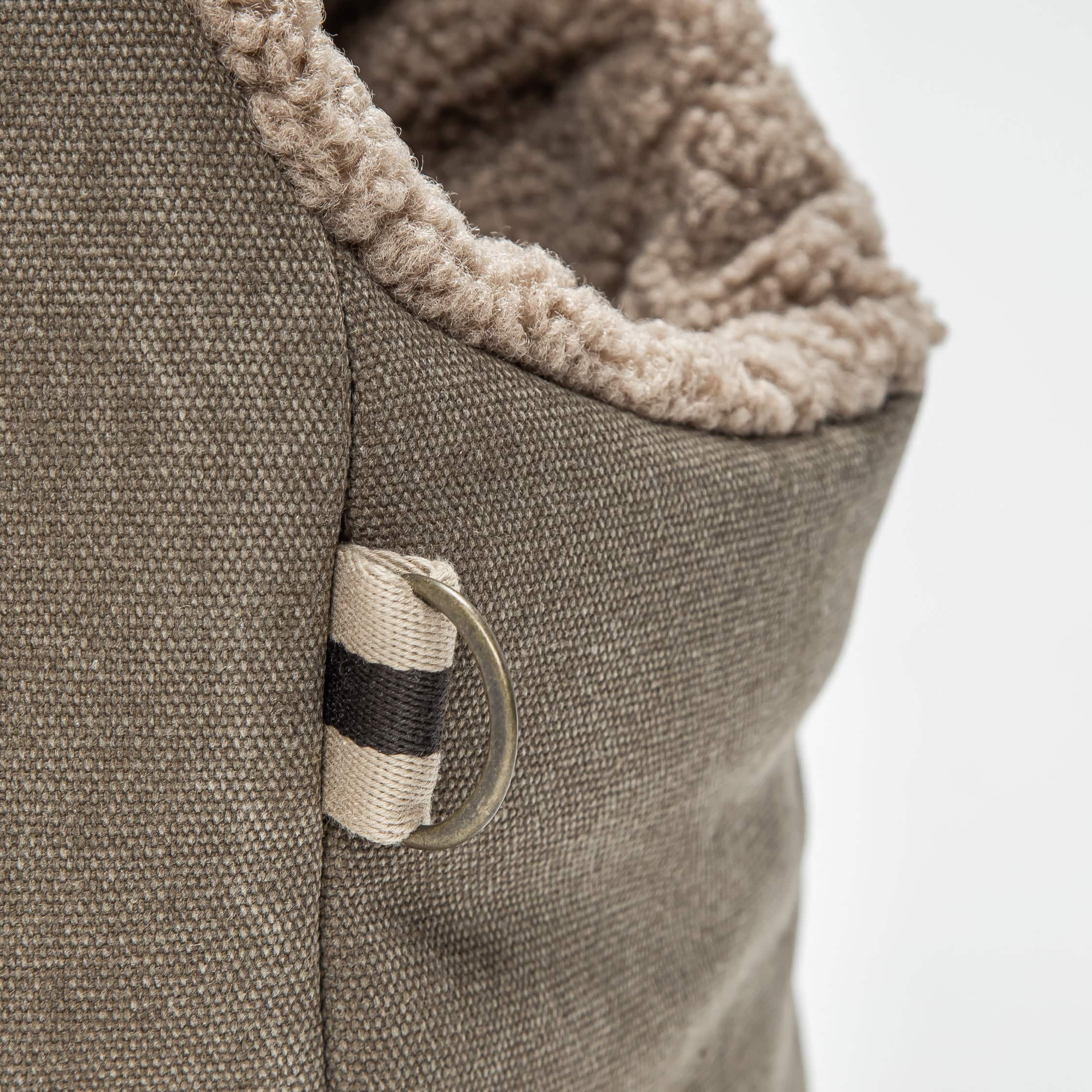 Hundetasche Lucca Canvas Sand - Image 5