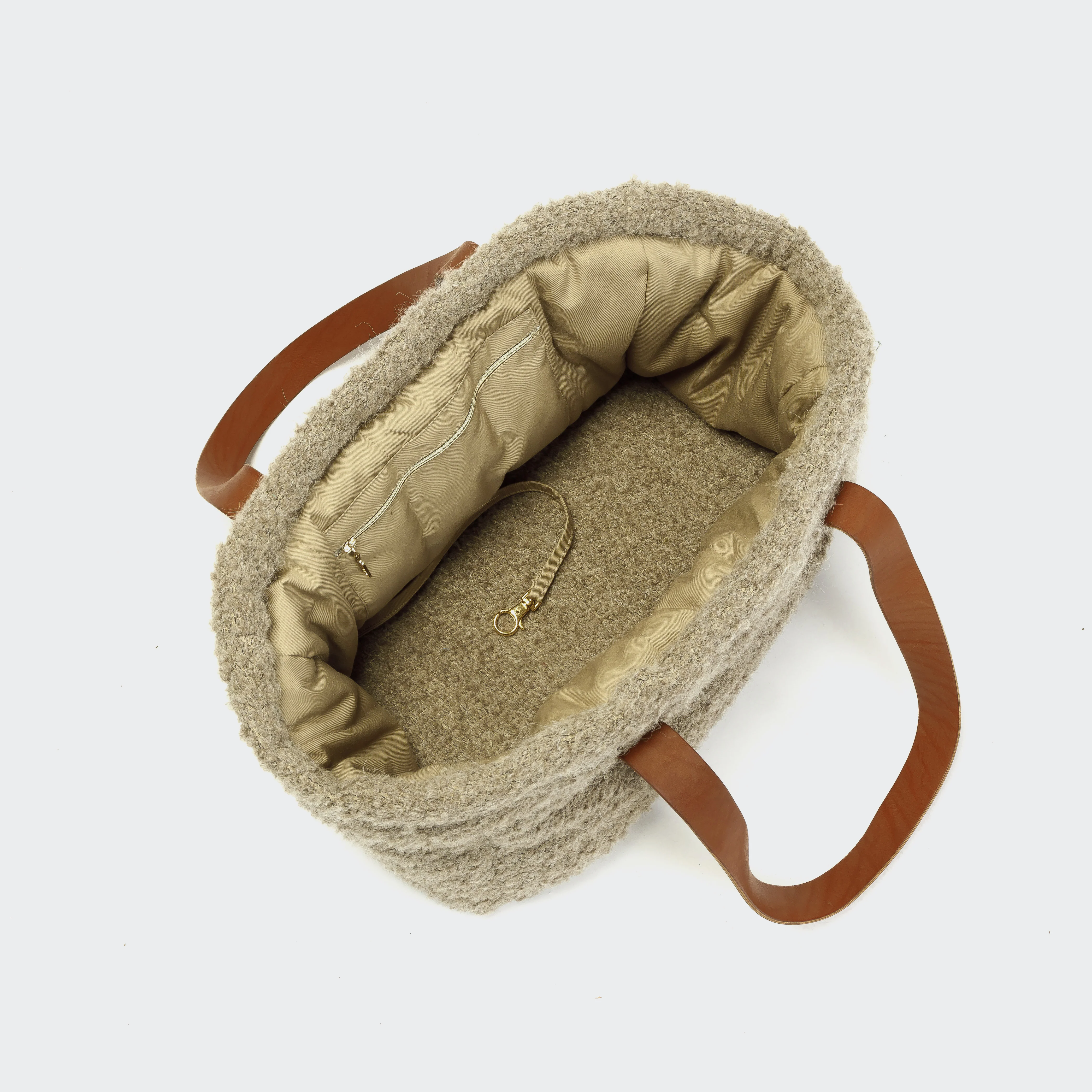 Hundetasche Verona Wool Beige - Image 6