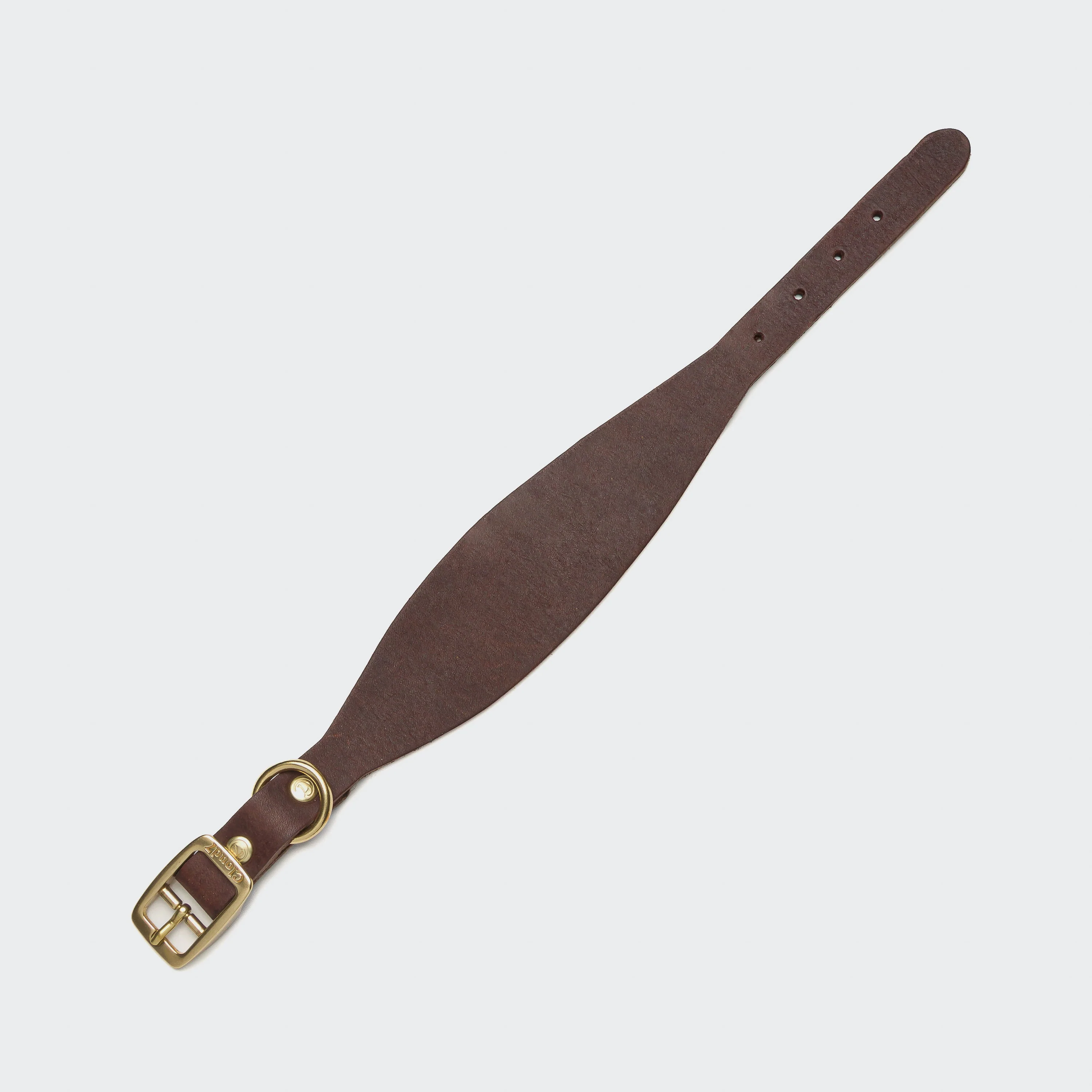Windhundhalsband Regent Park Saddle Brown Gold - Image 3