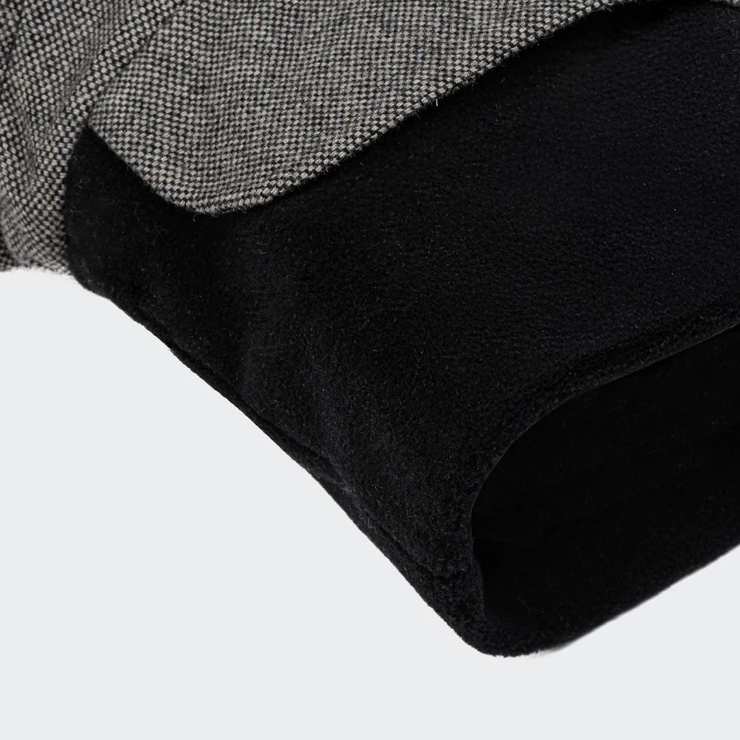 Windhundmantel Brooklyn Long Tweed Black - Image 6