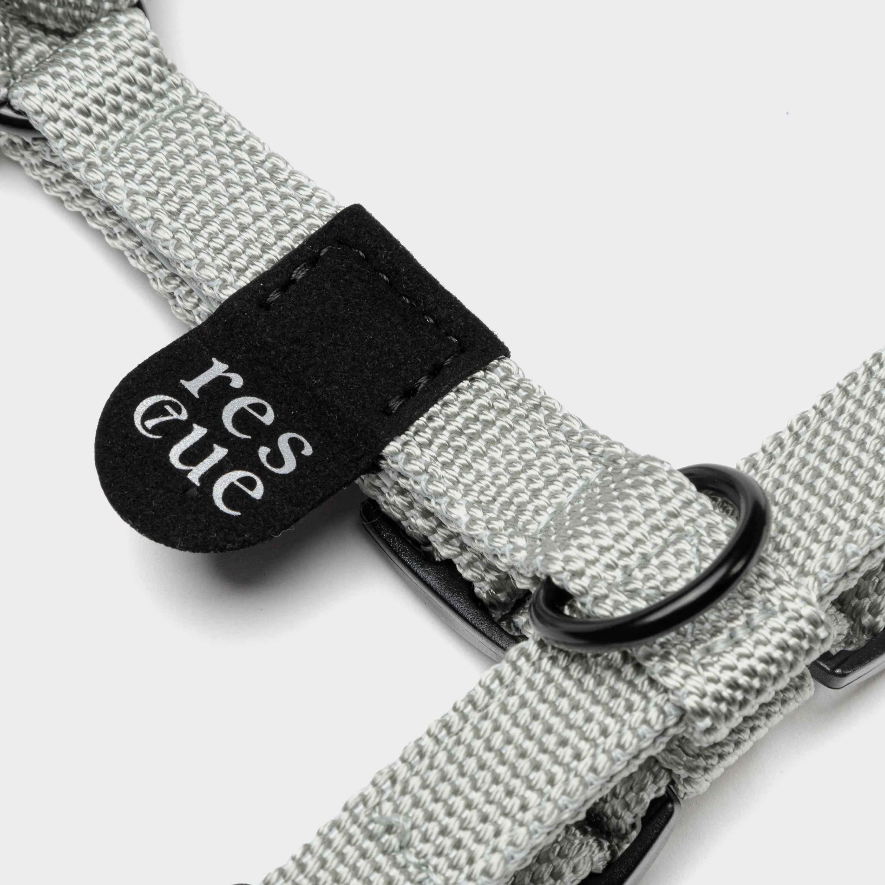 Y-Hundegeschirr Nylon RESC7UE Silver - Image 3